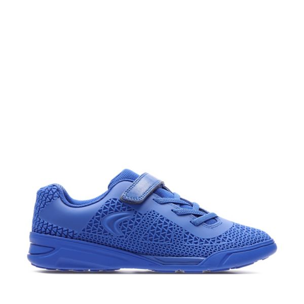 Clarks Girls Award Blaze Youth Trainers Blue | USA-534921